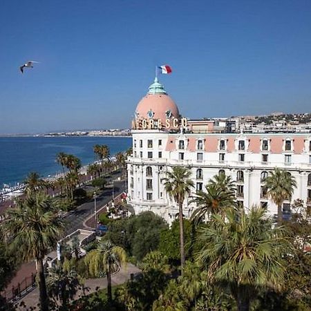 Extraordinaire Grand Studio Au Centre 6 Minutes A Pied De La Plage Et L'Hotel Negresco Nizza Exterior foto
